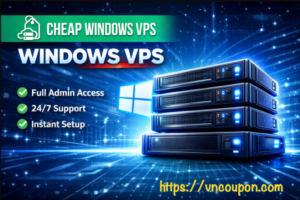 CheapWindowsVPS – Cheap 年付 VPS 仅 $59每年 in 6 Datacenters