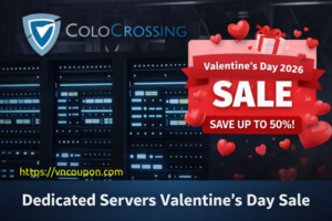 [Valentine’s Day 2026] ColoCrossing – 独服 Offer 最低 $109.08每年 or $20每月 – 优惠50% Cloud Solutions