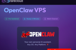 Rare Cloud – 最高优惠65% OpenClaw Desktop & Server 最低 €48每年