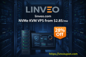 linveo.com – NVMe KVM VPS 最低 $2.85/mo (优惠28%)
