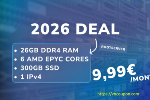 Prepaid-Host 2026 Sale – AMD EPYC KVM Servers 最低 €9.99每月